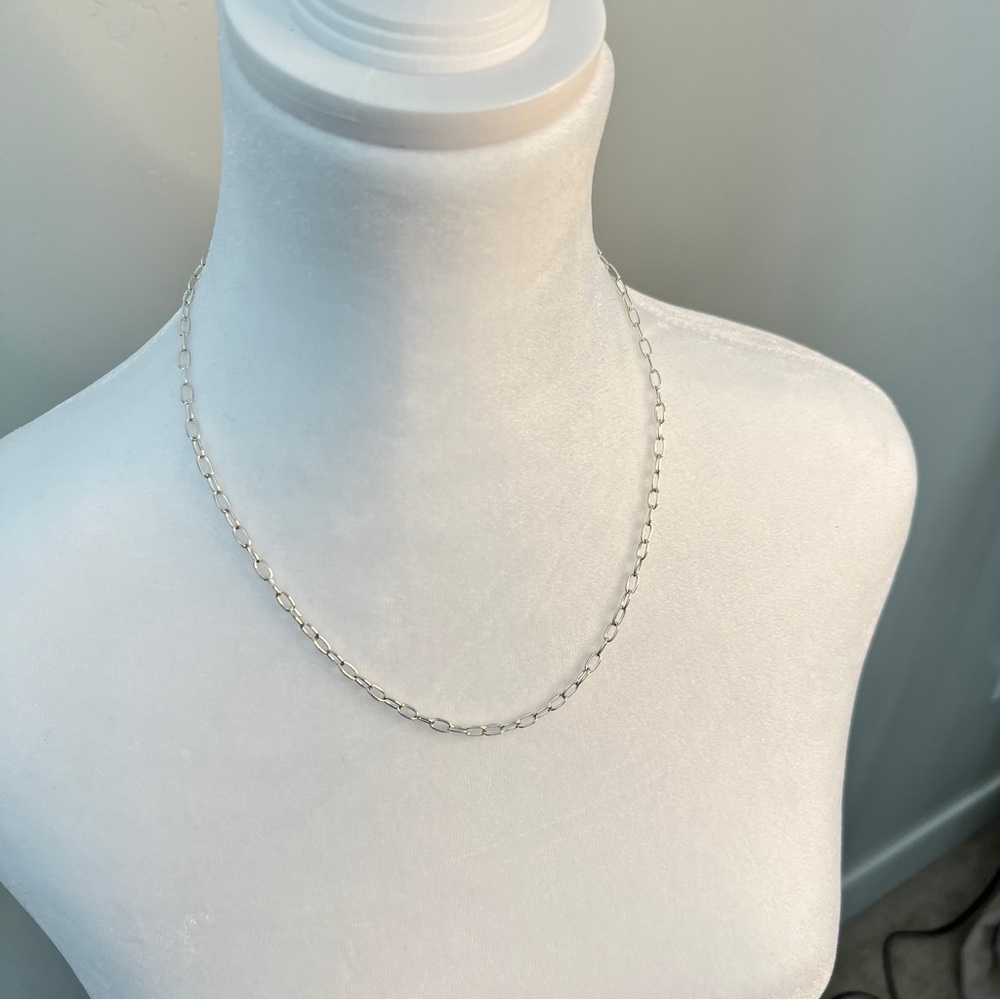 Pandora Silver Chain Necklace Elegant Jewelry